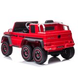  Licencirani auto na akumulator Mercedes G63 6x6 - crveni | shoptok.hr