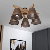  Brilagi - LED plafonski luster ANTHONY 5xE14/40W/230V hrast/braon | Eponuda.com