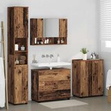 Set namještaja za kupaonicu 4 kom. Staro drvo 35 x 30 x 192 cm | shoptok.hr