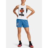 Under Armour Project Rock Terry Underground Blue Women's Sports Shorts | ePonuda.com