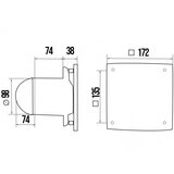 ERA VENTILATOR F100 QUADRO 4C | ePonuda.com