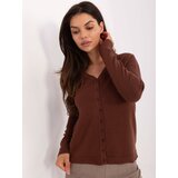 Passione moda Sweater-PM-SW-M1620.68-brown Cene