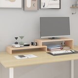  Stalak za monitor (52 - 101) x 22 x 14 cm od masivne borovine | Eponuda.com