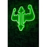 Wallity Dekorativna plastična LED rasveta Gym Dumbbells WorkOut Green | ePonuda.com