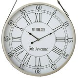  Zidni sat (Bijelo-srebrne boje, Promjer: 60 cm) Cijene