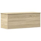 vidaXL Kutija za pohranu boja hrasta 90x35x35 cm od konstruiranog drva | shoptok.hr