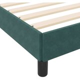  Boxspring krevet s madracem Tamnozelena 200 x 210 cm Baršun | shoptok.hr