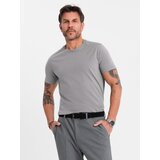 Ombre Men's classic cotton BASIC T-shirt - grey | shoptok.hr