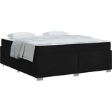  Krevetna konstrukcija Ostalo Crna 180 x 200 cm tkanina | shoptok.hr