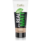 Delia Cosmetics It's Real Matt matirajoči tekoči puder odtenek 102 Natural 30 ml Cene