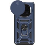 Oem Mayaxess, Ohišje za Xiaomi Redmi Note 14 Pro in 14 Pro Plus Podporni obroček, Modra noč, (5000215762) | Shoptok.si