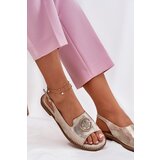 S. BARSKI Women's sandals on flat heels with decoration S.Barski | ePonuda.com