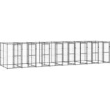 vidaXL vanjski kavez za pse čelični 19,36 m² Cijene