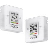 aranet naprava za merjenje CO2 0\, 0\, 0\, 600 - 9999\, 50\, 85\, 1100 ppm\, °C\, %\, hPa s funkcijo merjenja temperature, (20641124) u