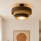  plafonski luster wenta 1xE27/60W/230V prečnik 50 cm braon/juta | Eponuda.com