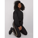 RUE PARIS Leggings-RV-LG-7373.94P-black | Shoptok.si