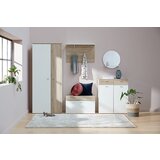 Olimp Sport Ormar SHINE 80x190 bela/hrast | ePonuda.com