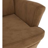 vidaXL Naslanjač iz rjavega žameta | Shoptok.si