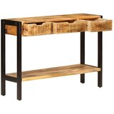  Komoda s 3 ladice 110 x 35 x 75 cm od masivnog drva manga | shoptok.hr