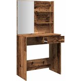  Toaletni stol s ogledalom Staro drvo 74,5x40x141 cm | shoptok.hr