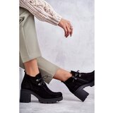 Kesi Women's Suede Boots Tied Black Marianne | shoptok.hr