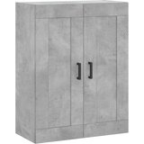  Visoka komoda siva betona 69,5x34x180 cm od konstruiranog drva | shoptok.hr