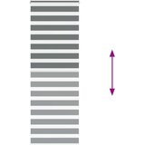 vidaXL Zebra senčilo temno sivo 75x230 cm tkanina širina 70,9 cm | Shoptok.si