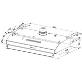 Faber kuhinjska napa 2740 pb srm wh A60 | shoptok.hr