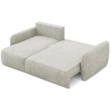 Makamii Krem sklopiva/s prostorom za odlaganje kutna garnitura od šenila (s lijevim kutom/s ležaljkom) Lilo – | shoptok.hr