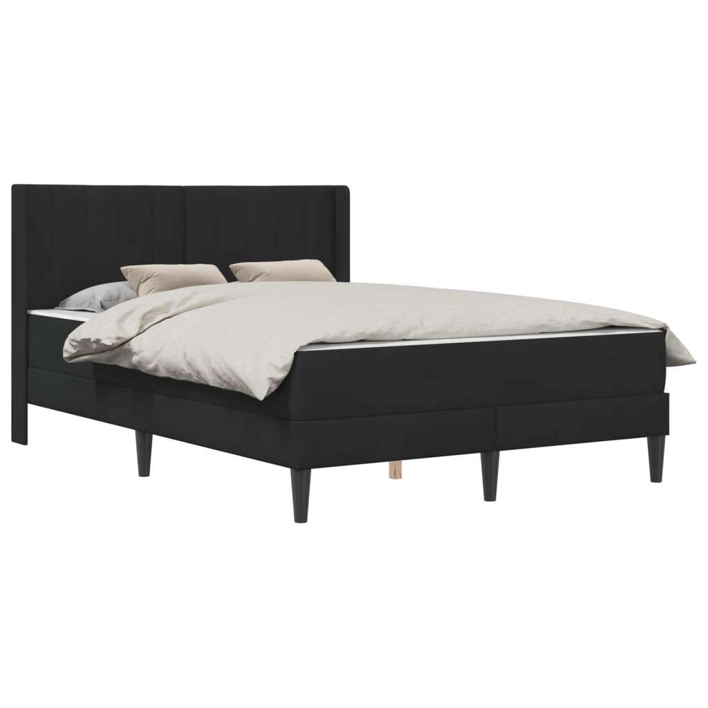  Okvir za krevet Crna 140 x 190 cm Baršun - Crna 140 x 190 cm | shoptok.hr