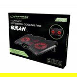 Esperanza Podstavek za prenosnik BURAN 17", 2 x USB, 4 ventilatorji | Shoptok.si