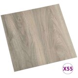  Podne daske 55 pcs Sivo-smeđa 5 11 m² PVC - Boja drva | shoptok.hr