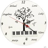  Personalizirani zidni satovi – Unikatni dar zahvalnosti za učiteljice i tete u vrtiću - 17. - 17919 | shoptok.hr