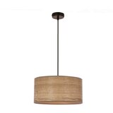 Candellux Lighting Svjetlo smeđa viseća svjetiljka sa sjenilom od ratana ø 30 cm Legno – | shoptok.hr