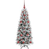  Umjetno božićno drvce Bijela 120 cm PVC, plastika, čelik i PE | shoptok.hr