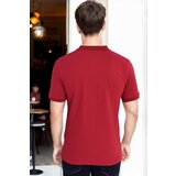 Dewberry T8561 MEN'S TSHIRT-DARK BURGUNDY | Shoptok.si
