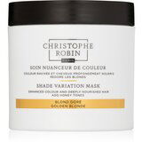 Christophe Robin Shade Variation Mask hranilna kremasta maska za lase odtenek Golden Blond 250 ml Cene