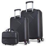 Zoozie Bags Set kofera 1482, 3 dijela, Crni | Eponuda.ba