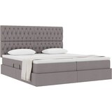  s od storage s uzglavljem Sivosmeđa 200 x 200 cm Tkanina | shoptok.hr