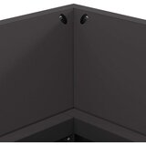  Kamin Crna 160 x 45 x 35 cm Čelik | shoptok.hr