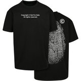 Mister Tee Oversize fingerprint t-shirt black | shoptok.hr