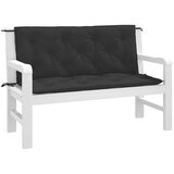 vidaXL Jastuk za ljuljačku crni 120 cm od tkanine | shoptok.hr