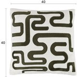 White Label Žametna okrasna blazina 40x40 cm Ayur – | Shoptok.si