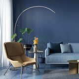 Brilliant led prigušiva dodirna podna lampa bow LED/14W/230V hrom | Eponuda.com