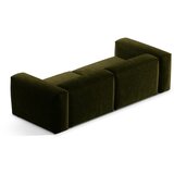 Cosmopolitan Design Zelena sedežna garnitura iz rebrastega žameta 264 cm Bergano – | Shoptok.si
