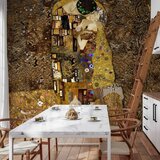  Foto tapeta - Klimt inspiration: Golden Kiss 300x210 Vodootporna | shoptok.hr