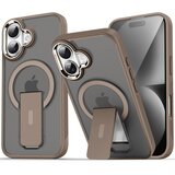  futrola magsafe sa drzacem za iphone 16 (6.1) braon | ePonuda.com
