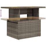  9-dijelni set vrtnih sofa od poliratana s jastucima sivi | shoptok.hr