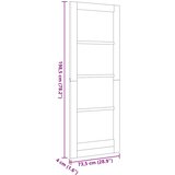  Unutarnja vrata ORKDAL Smeđa 73,5 x 198,5 cm | shoptok.hr