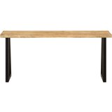  the living store klop z naravnim robom 105 cm trden mangov les - klop, (21450864) | Shoptok.si
